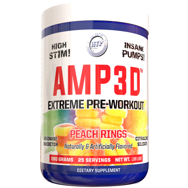 AMP3D® | Hi-Stim Pre-Workout Formula