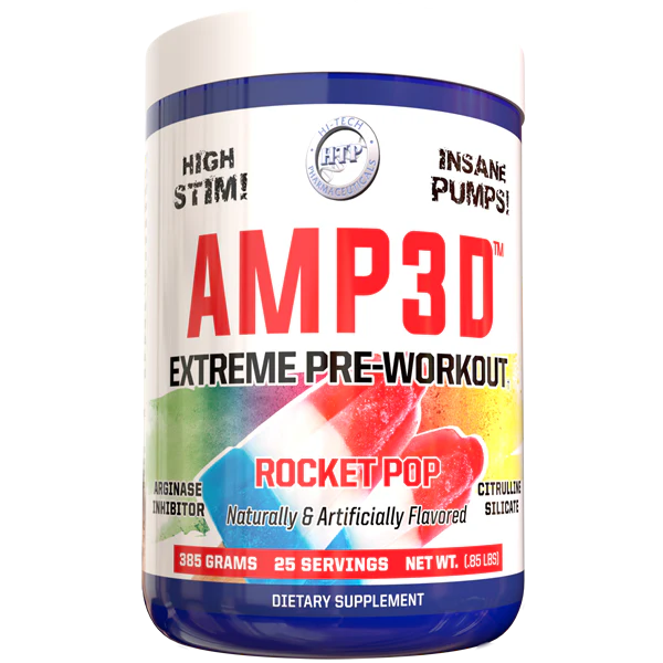 AMP3D® | Hi-Stim Pre-Workout Formula