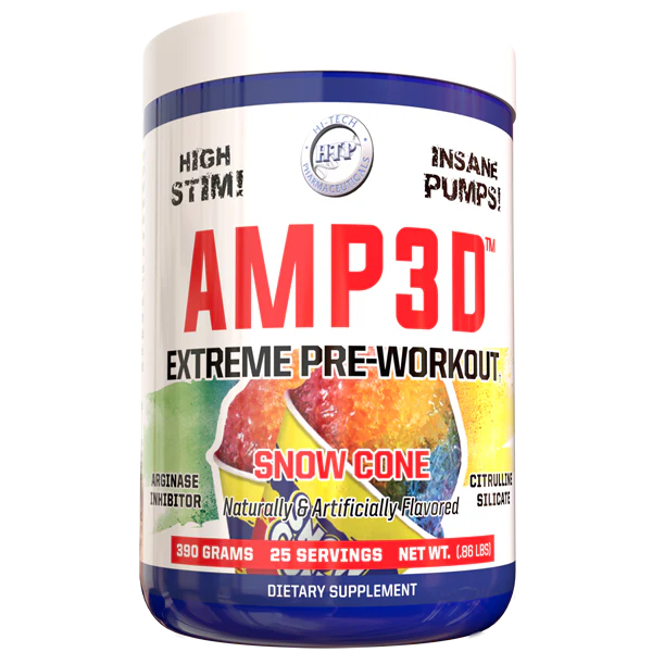 AMP3D® | Hi-Stim Pre-Workout Formula