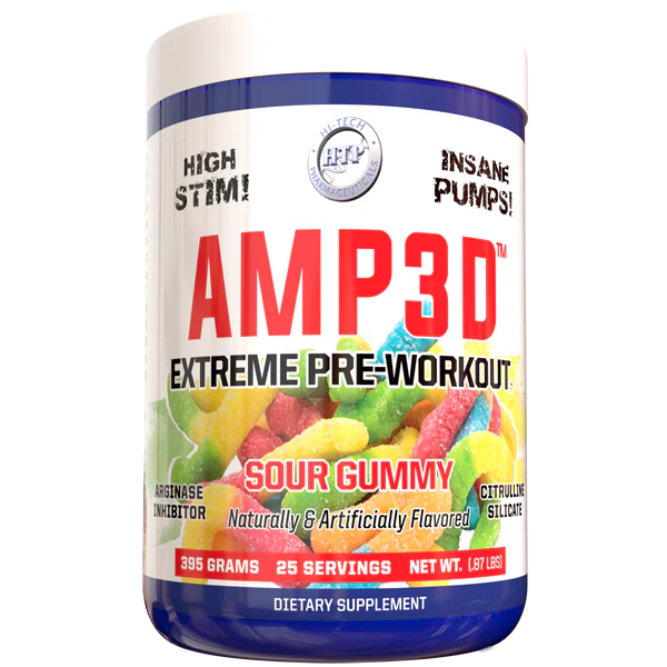 AMP3D® | Hi-Stim Pre-Workout Formula