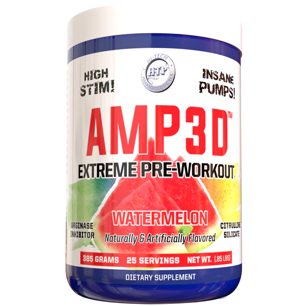 AMP3D® | Hi-Stim Pre-Workout Formula