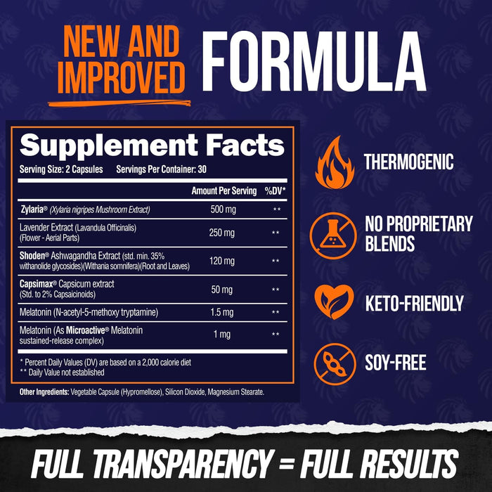 Alpha Lion Night Burn – Nighttime Metabolism & Sleep Support Formula