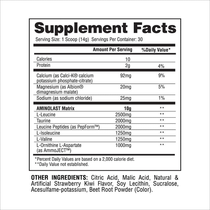 AminoLast BCAA Superfuel for Recovery & Endurance