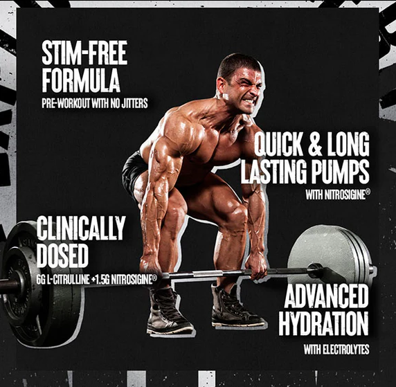 Animal Pump NS Stim-Free Pre Workout Powder