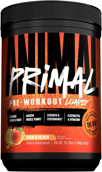 Animal Primal Loaded Pre-Workout | Energy, Focus & Muscle Pump