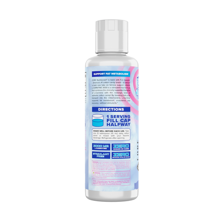 Core Liquid L-Carnitine 3000 | Fat Metabolism & Energy Tiger Fitness Core Liquid L-Carnitine 3000 | Fat Metabolism & Energy Tiger Fitness