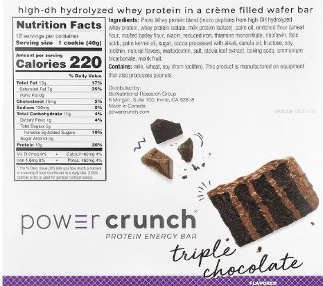 Power Crunch Crisp Bars