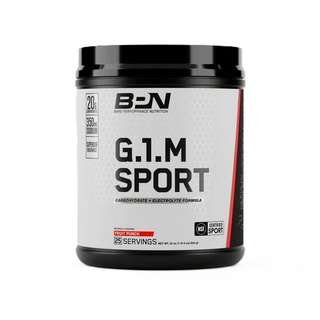 BPN G.1.M Sport Fruit Punch carbohydrate and electrolyte drink mix, 25 servings