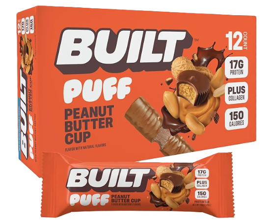 BUILT Puff Protein Bar