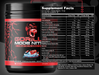 Gorilla Mind Gorilla Mode Nitric Bombsicle Supplement Facts and Ingredients Label | TigerFitness