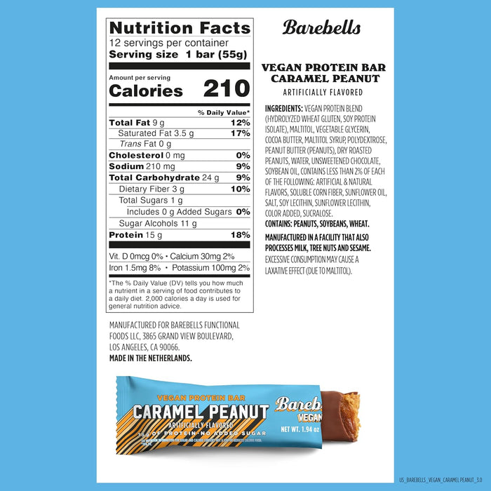 Barebells Protein Bar | High Protein, No Added Sugar