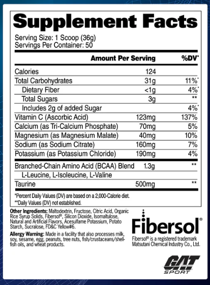 GAT Sport | CARBOTEIN Intra/Post-Workout
