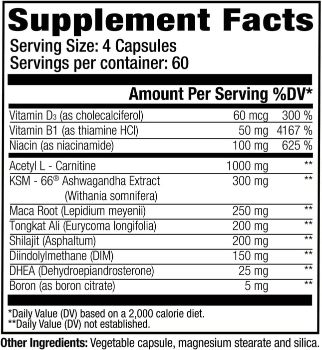 Nitraflex Deep Wood | Test & Libido Optimizer