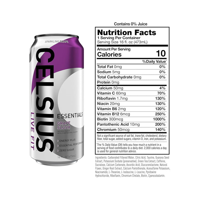 Celsius Essentials Energy Drink