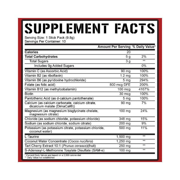 5% Nutrition Hydrate Sticks