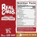 5% Nutrition Real Carbs Whole Food Complex Carbohydrate Powder Nutrition Facts Banana Nut Bread