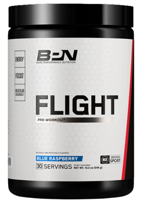 BPN Flight Pre-Workout Blue Raspberry – 30 Servings