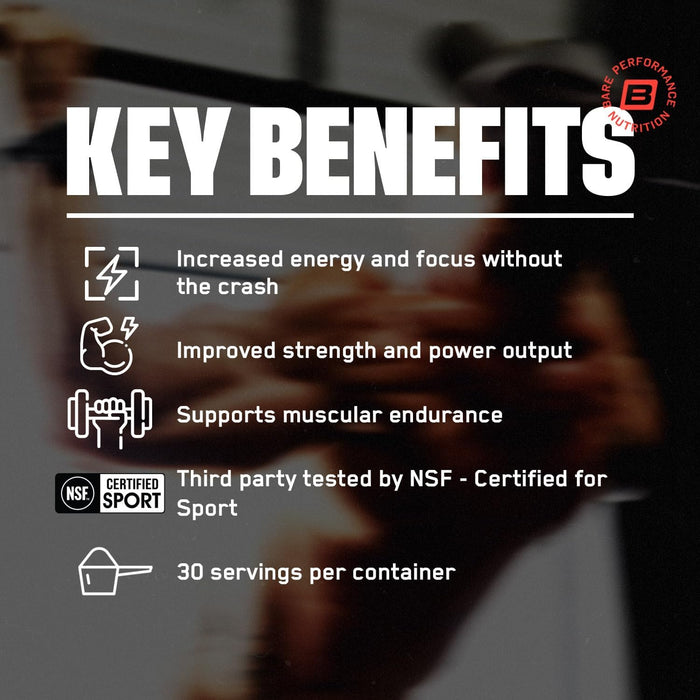 BPN Flight Pre-Workout Key Benefits – Energy, Focus and Muscular Endurance