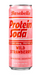 Barebells Protein Soda RTD carbonated high-protein beverage can Wild Strawberry