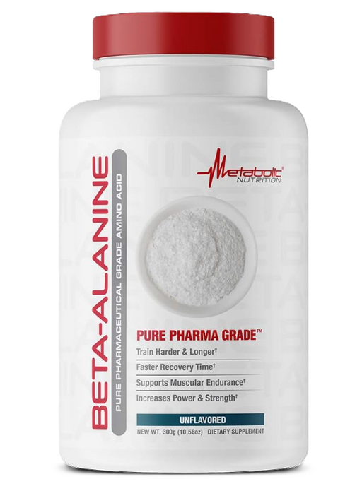 Metabolic Nutrition Beta Alanine Powder 300mg – Endurance & Strength Support – TigerFitness