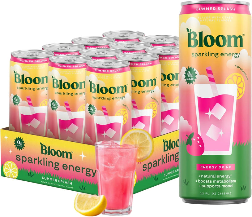 Bloom Sparkling Energy Drink
