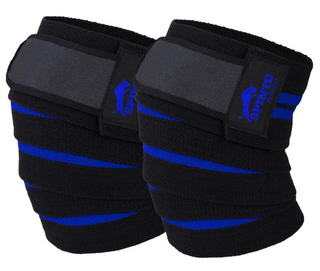 SPINTO FITNESS 72” Knee Wraps