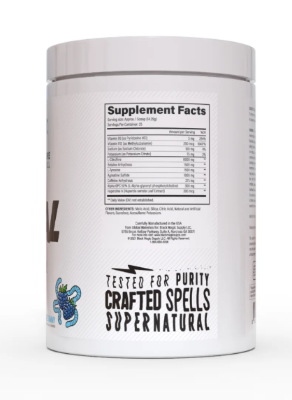Black Magic RITUAL | High-Stim Pre-Workout for Energy & Performance