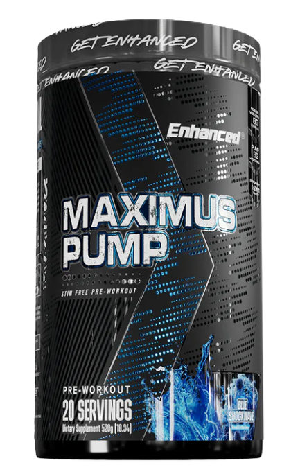 Enhanced Labs Maximus Pump Pre-Workout – Blue Shockwave
Stim-Free Pumps & Vascularity | TigerFitness
