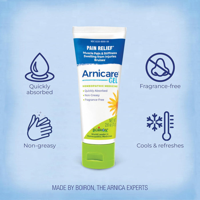 Boiron, Arnicare Gel, Pain Relief Facts