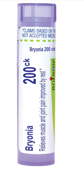 Boiron, Bryonia, Pain Relief, Meltaway Pellets, 200ck
