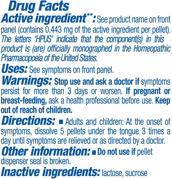 Boiron, Bryonia, Pain Relief, Meltaway Pellets, 30C Facts
