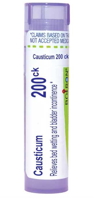 
Boiron Causticum 200Ck for Bed-Wetting & Bladder Incontinence - 80 Pellets
