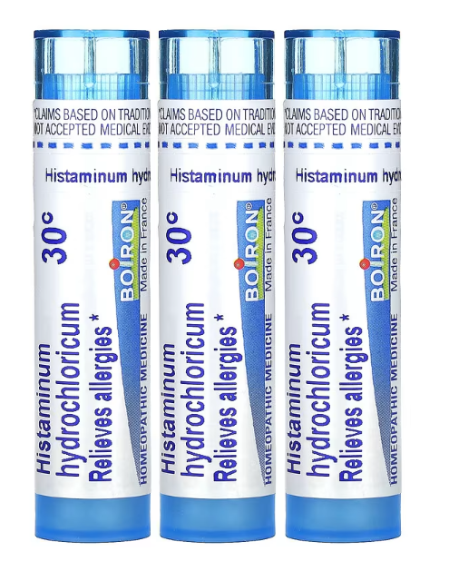 Boiron Histaminum Hydrochloricum Homeopathic Medicine for Allergies, 30c 3 pack