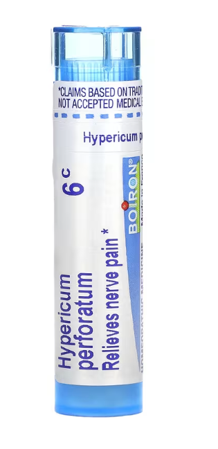 Boiron Hypericum Perforatum 6C nerve pain relief pellets tube