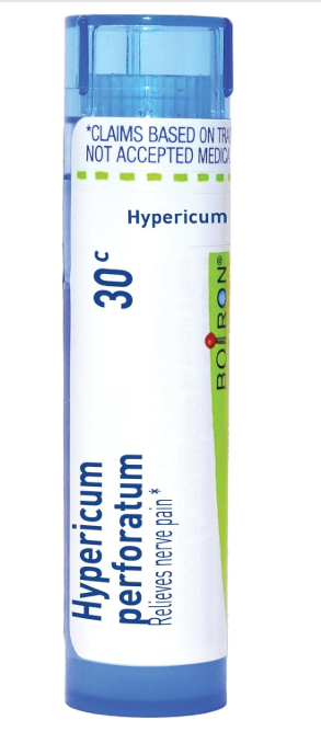 Boiron Hypericum Perforatum 30C nerve pain relief meltaway pellets