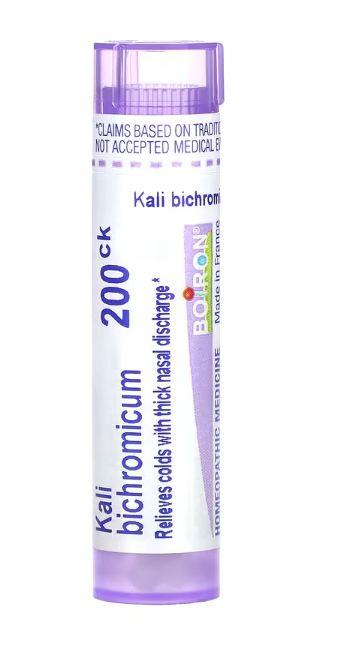 Boiron Kali Bichromicum 200CK homeopathic medicine tube