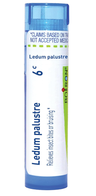 Boiron Ledum Palustre 6C Homeopathic Medicine for Insect Bites - 80 Pellets