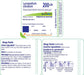 Back label 200ck of Boiron Lycopodium showing active ingredient dilution, directions for use, and warnings 