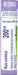 Boiron Nux Vomica 200CK homeopathic medicine tube with orange and white packaging, approx 80 pellets