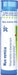 Boiron Nux Vomica 30C homeopathic medicine tube, orange and white label with approx 80 pellets