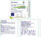 Back label of Boiron Nux Vomica 6C showing active ingredient dilution, directions for use, and warnings