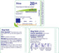 Back of Boiron Silicea 200CK showing ingredient dilution, directions for use, and warnings