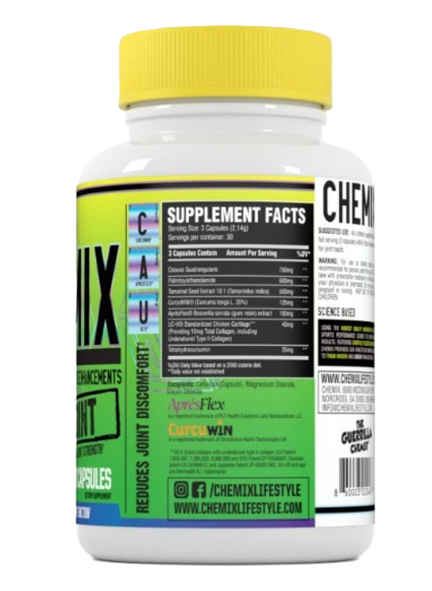 Chemix Joint Nutrition Panel Joint Health Formula Details | TigerFitness