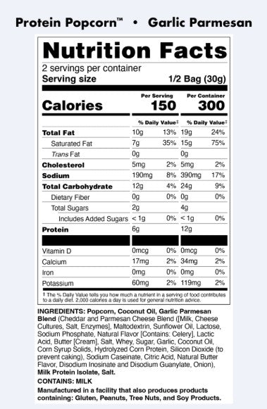 Bucked Up Protein Popcorn