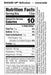 Back label of DAS Labs Bucked Up Refresher Energy RTD Lemonade showing the Supplement Facts panel, ingredients, nutrition information, directions, and manufacturer details.
