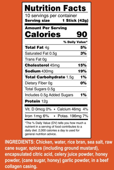 Ostrim Chicken Snack Sticks
