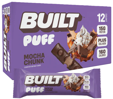 BUILT Puff Protein Bar