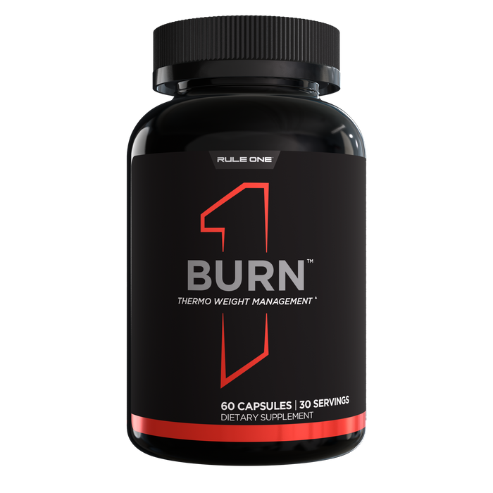 Rule 1 Burn Unflavored Capsules, 60 capsules, 30 servings