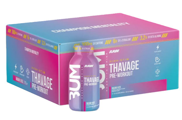 RAW Nutrition CBUM Thavage Pre RTD
