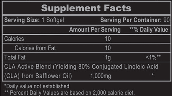 Hi-Tech Pharmaceuticals CLA 1000 | Weight Management & Metabolic Support